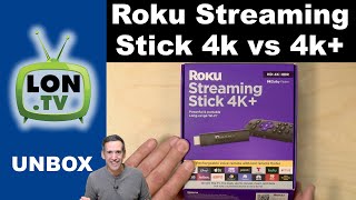 Roku Streaming Stick 4k vs. 4k+ - What's the difference?