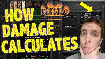 How Your Character Damage Is Calculated In Diablo 2 Resurrected