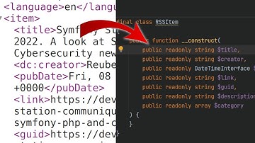 XML in PHP verarbeiten. RSS Items in Objekte umwandeln
