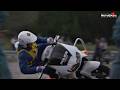280kg Monster Honda VFR800P vs Japan's Motorcycle Police Skills (NO AI) World's Best?