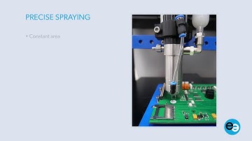 preeflow spray test: DELO Glob Top Potting