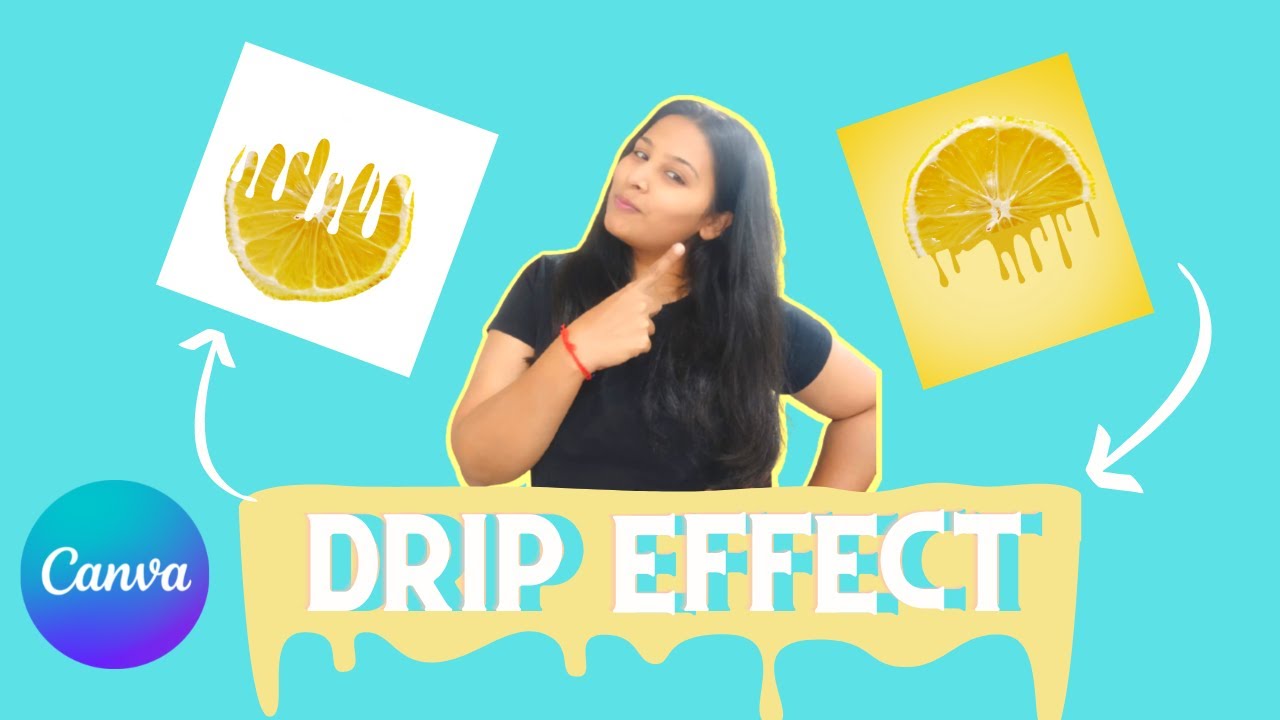 Learn to create drip effect for your elements or images YouTube