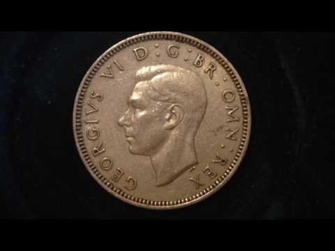 1950 United Kingdom One Shilling Coin