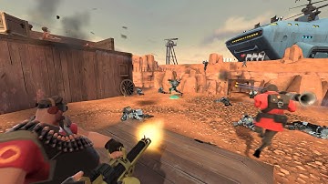 [TF2 Replay] Mann vs Machine Plateau Wave 4 Gameplay