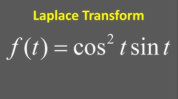 Laplace Transform of cos^2(t) sin(t)