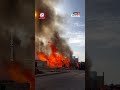 اندلاع حريق داخل موقع تصوير مسلسل بيت بابا بمدينة الإنتاج الإعلامي في الجيزة المصرية