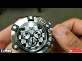 Setting the Time, Date and Day of the Week on an Invicta Z60 Movement