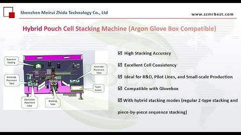 Pouch Cell Electrode Stacking Machine