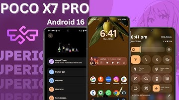 🆙  SuperiorOS  For Poco X7 Pro I Android 16 I