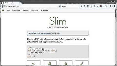 Slim PHP. Фреймворк. Введение. (Виктор Гавриленко, WebForMySelf)