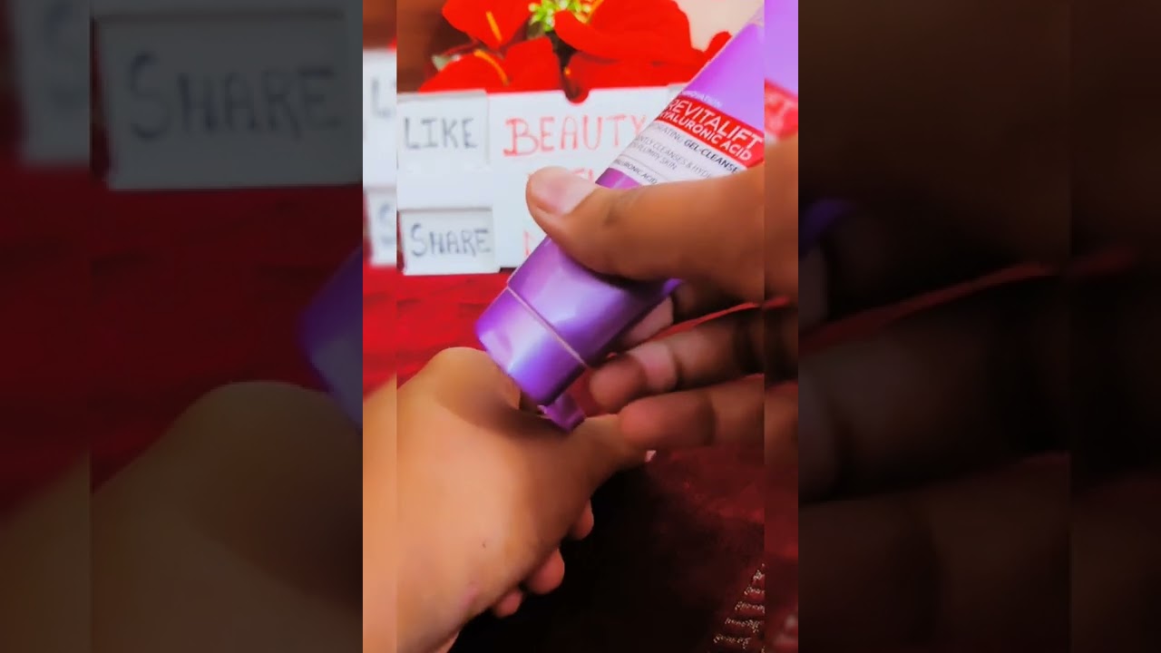 Loreal Paris Revitalift Hyaluronic Acid Gel Cleanser | Honest Review | Gentle face wash |