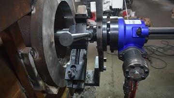 Portable line boring machine with facing head #portablelineboring #lineboring #boringmachine