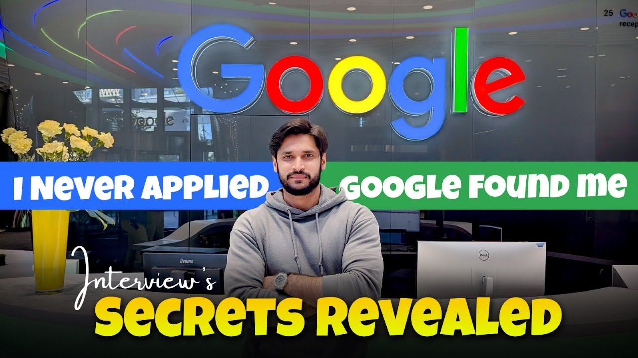 Google Interview Process Explained | Insider Tips to Get Hired | Muhammad Tauseeq | From Pakistan