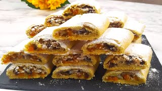 Strudel Pastry with Dried Fruits - Incredible Taste | Лаззати Ин Печен Бомба - Зеби Дастархони Ид