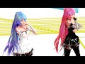 【MMD】少女未遂【Tda式改変ミク、ルカ】