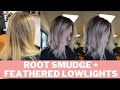 How to do a Root Smudge | Redken Shades EQ | Adding dimension into blonde hair