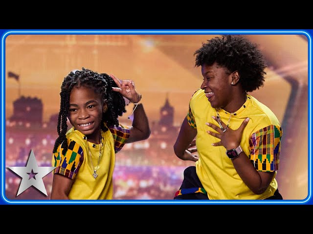 Abigail u0026 Afronitaaa's WORLD-CLASS performance to Fuse ODG | Auditions | BGT 2024 class=