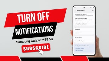 How To Turn Off Notifications On Samsung Galaxy M55 5G | Easy Step-by-Step Guide