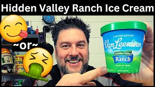 Hidden Valley Ranch ice cream Tested! Do we really need Ranch flavored Ice Cream? [494]