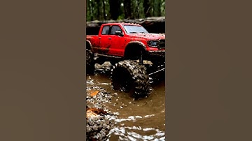 🤯RC Truck vs. IMPOSSIBLE Mud Pit! Can It Survive?! 🚜💨 #Mudding #RCTruck