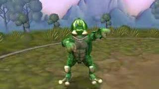Renlar's Mutant Turtle, spore video.