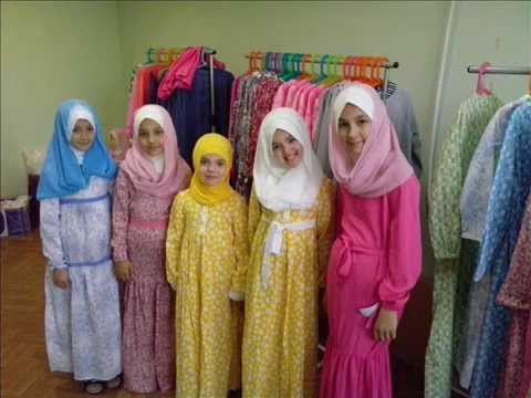 Хиджабы для детей / Kids hijabs - YouTube