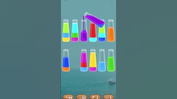 Water Sort Level 266 | #watersort #games #asmrgames #watersortpuzzle #gaming #shortvideo #reels