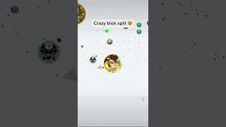 Insane trick split in Agar.io