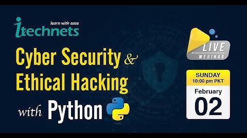 Python for Ethical Hacking & Cyber Security Part 1