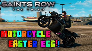 Saints Row 3: Motorcycle Easter Egg!
