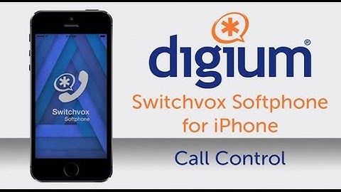 Digium Switchvox Softphone for iPhone | Softphone Tutorial | Call Control