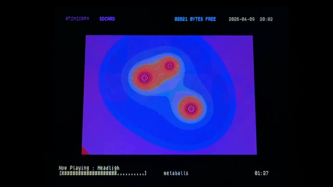 atomicrpm - music player utility for ZX Spectrum Next (2026) - ZX-Art