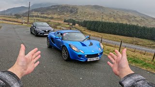 What it's like to drive a Lotus Elise (POV)