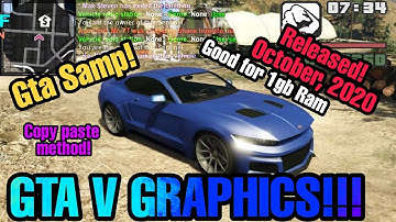 GTA SAMP Lite/Full REALISTIC GTA V GRAPHICS MOD!!! EASY!!!
