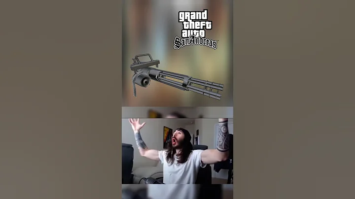 Evolution of "MINIGUN" in GTA games (2002-2013)🤯 #shorts #gta #gtaevolution