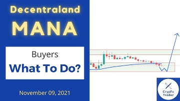 Decentraland MANA Price Prediction Today - Current Situation | CrypFo Trader