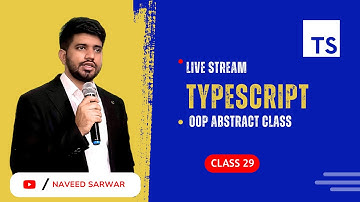 #29: TypeScript OOP abstract class | TypeScript Tutorial