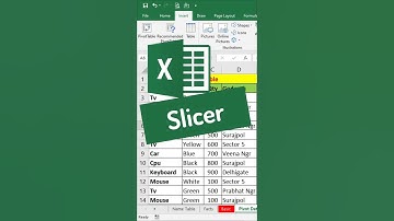Excel Slicer 🔪 – Filter Like a Pro in Seconds!