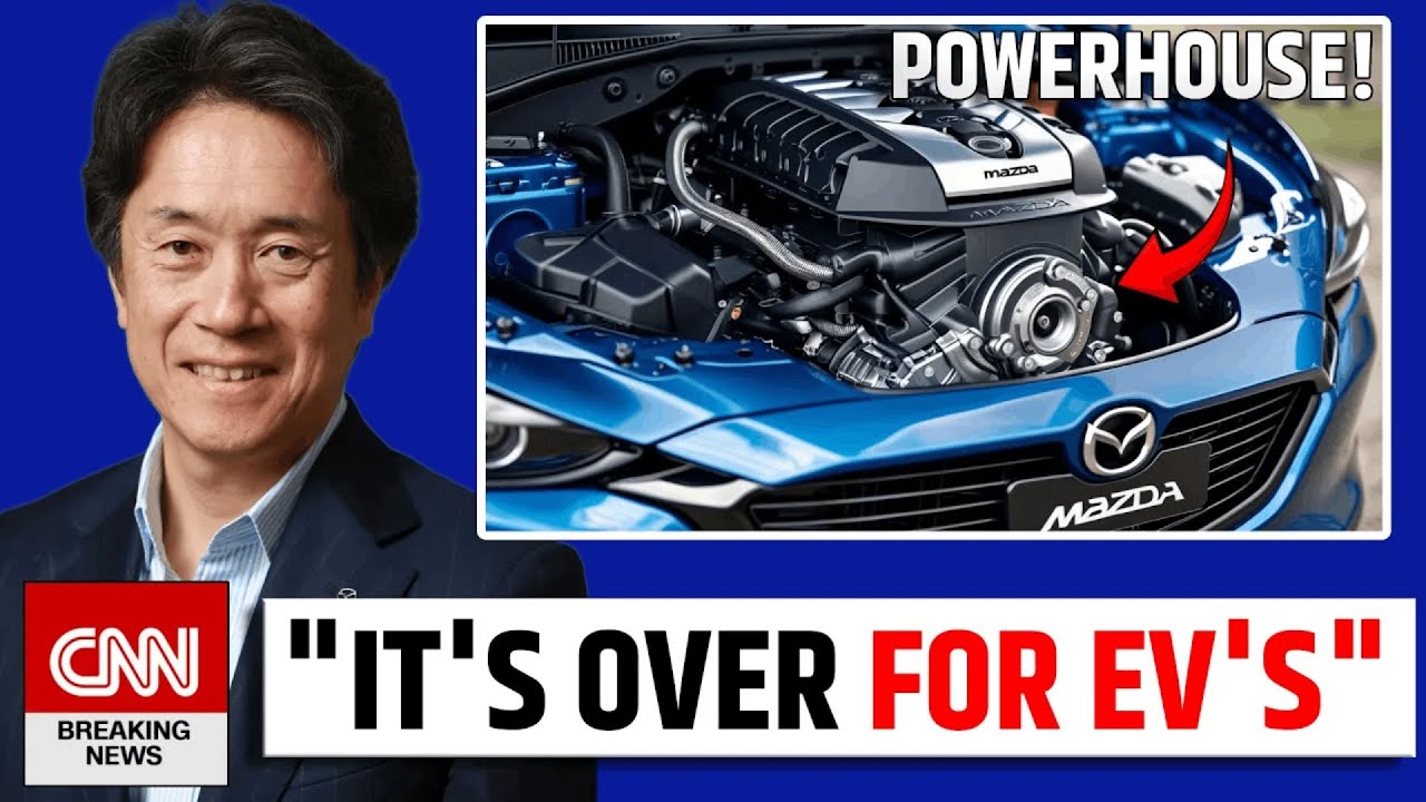 Генеральный директор Mazda перевернул мир электромобилей с ног на голову благодаря инновации в об...