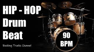 Hip-hop Drum Beat - 90 BPM - (Only Drums) Resimi