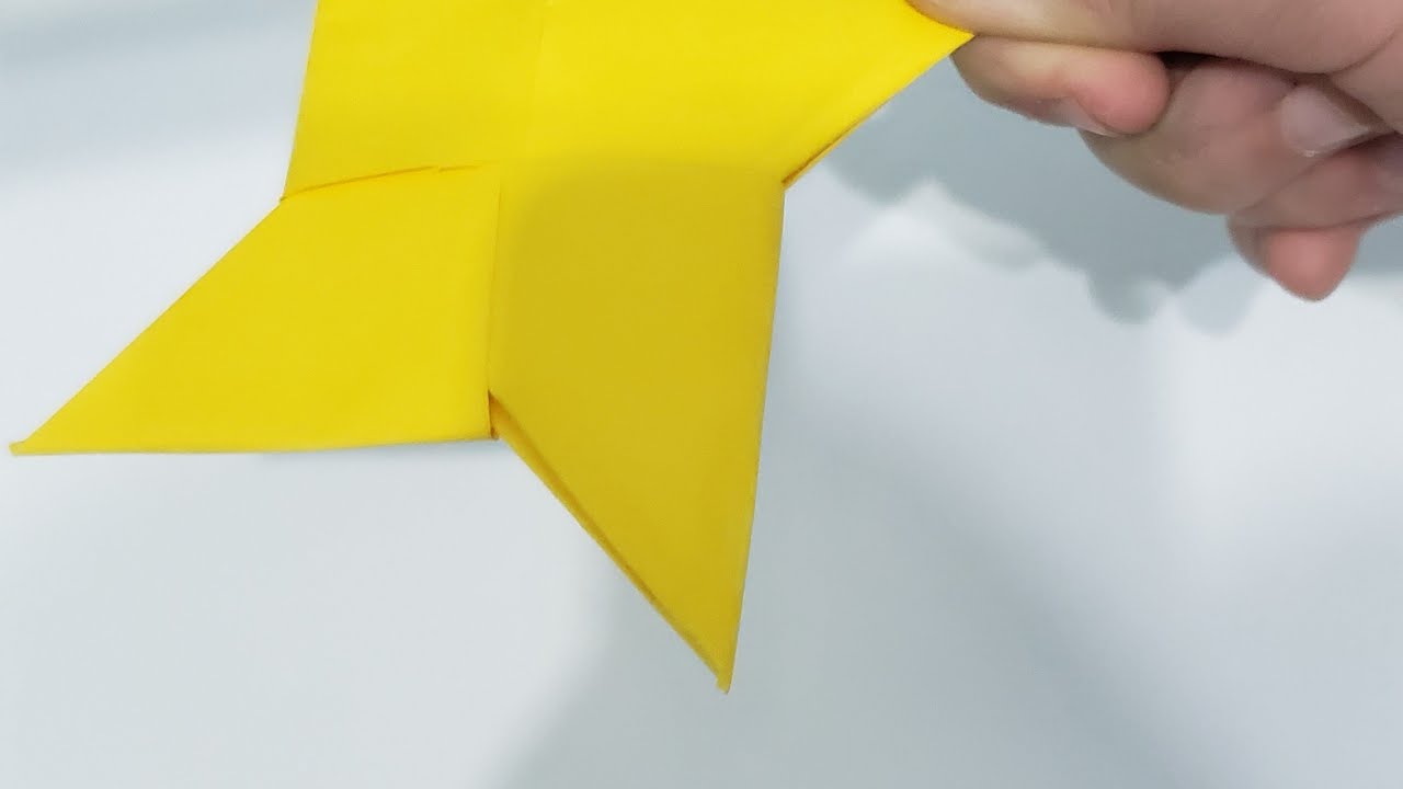 Easy to make: Origami suriken - YouTube