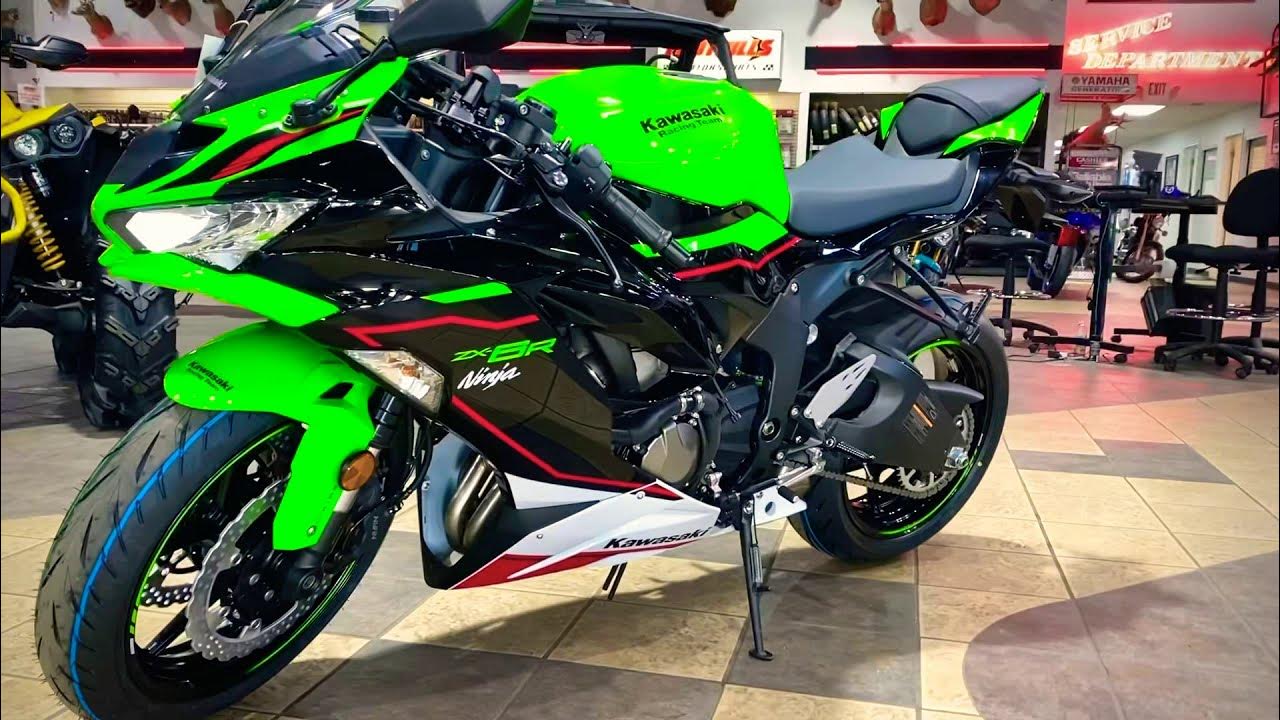 Kawasaki Ninja zx6r хаки