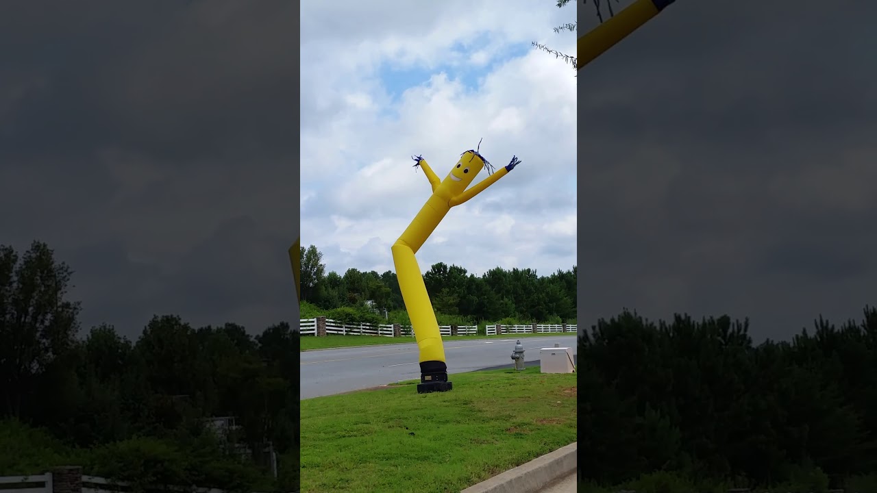 Yellow Air Dancer Youtube
