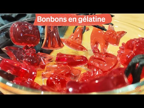 RECETTE DE BONBONS MAISON🍬2 VERSIONS (Avec et sans gélatine). Deli Cuisine  