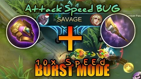 DOMINANCE ICE + GOLDEN STAFF BUG? 10x SPEED  - Mobile Legends: Bang Bang