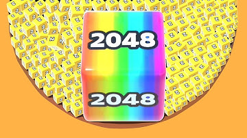 JELLY RUN 2048 - Run & Merge (ASMR Gameplay)