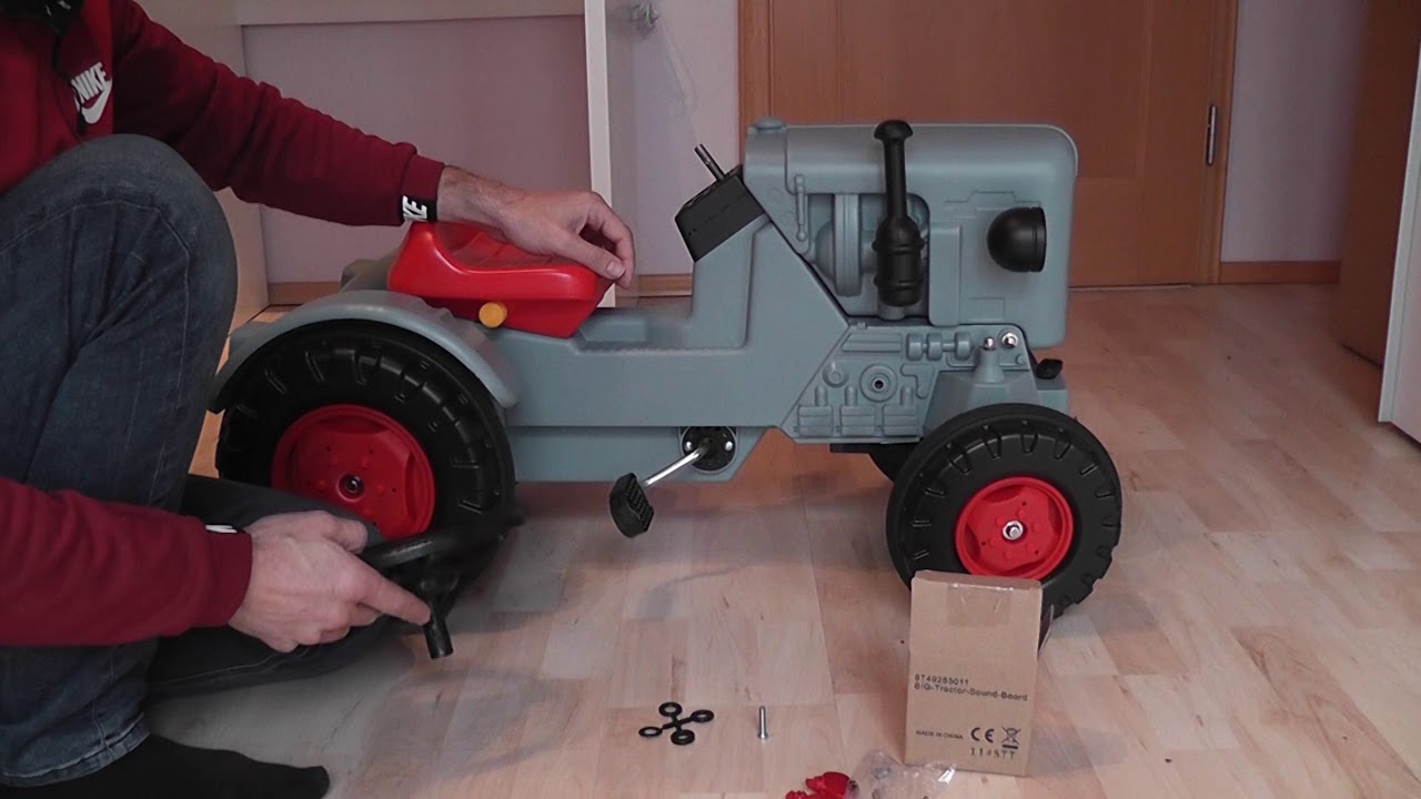 Eicher ED 16 Trettraktor von Big Vorstellung und Auspacken [Unboxing] |  Oldtimer Traktoren - YouTube