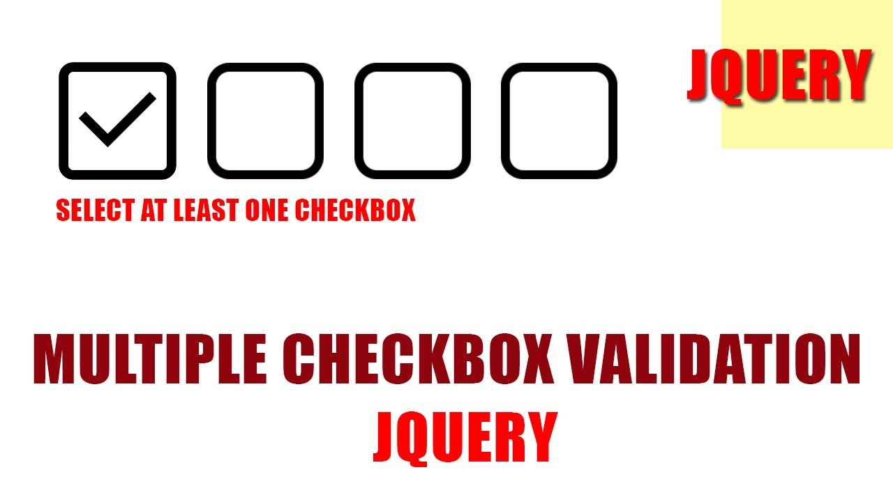 Select At Least One Checkbox Validation || Checkbox Validation || Jquery || Jquery Form Validation