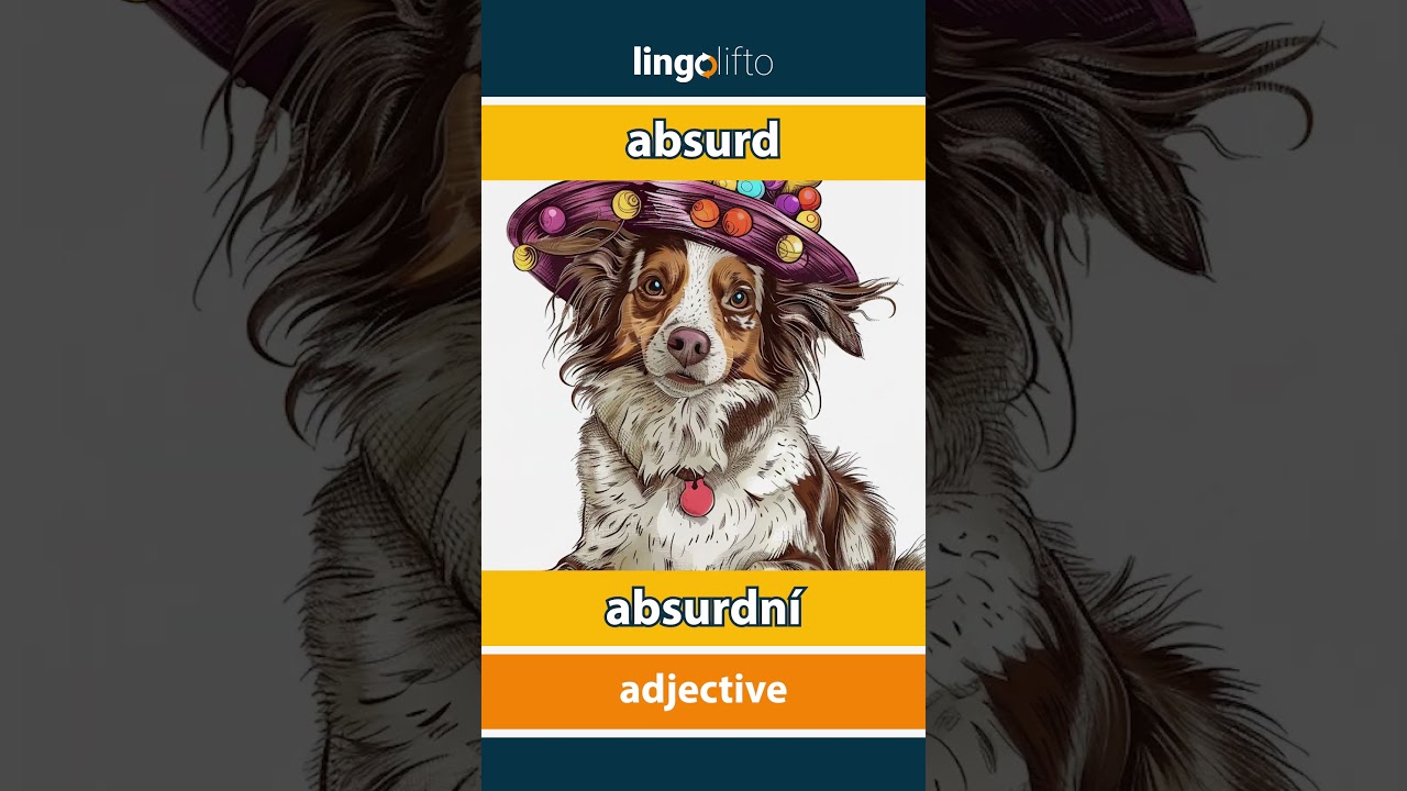 🇬🇧🇨🇿 absurd - absurdní : vocabulary builder : learn English : učme se anglicky