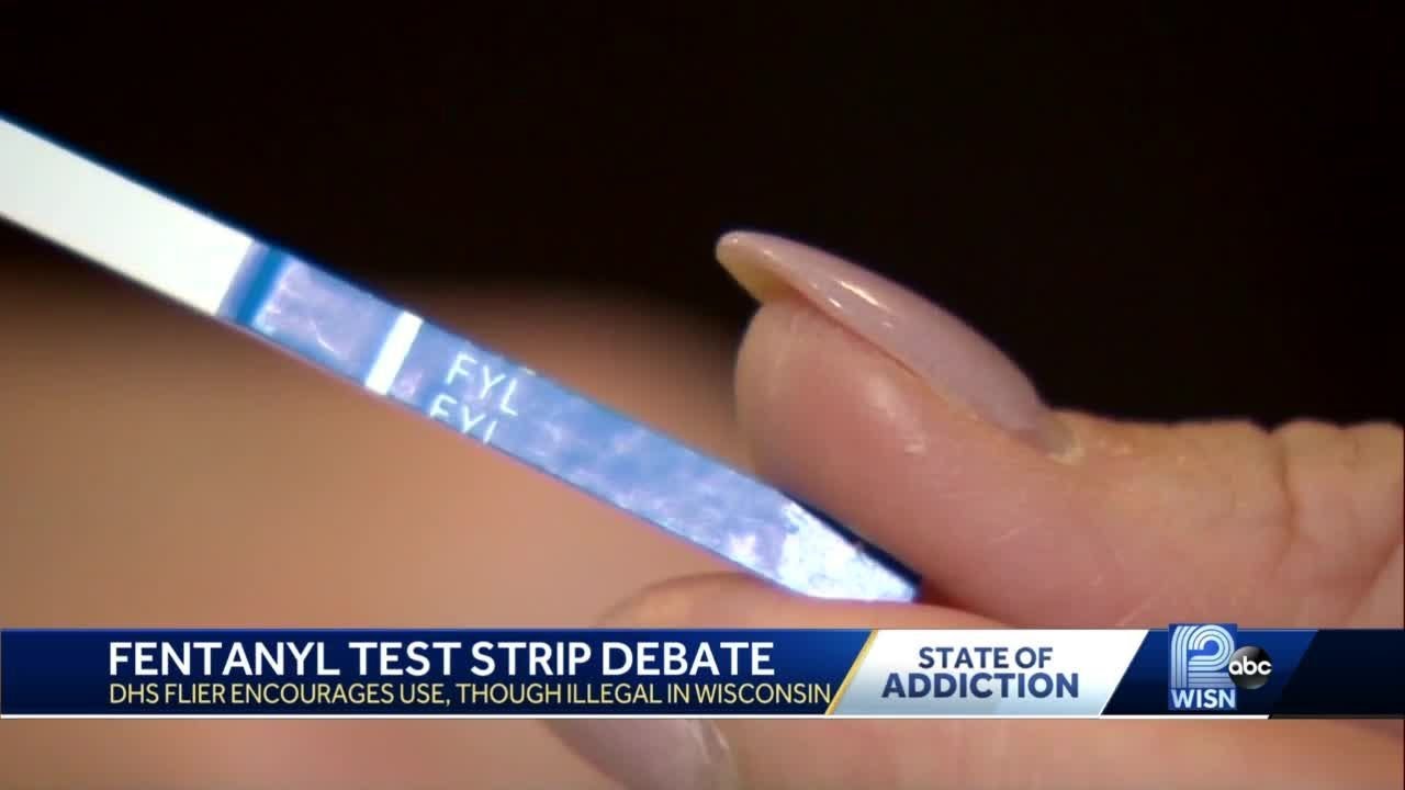 Push to decriminalize fentanyl test strips
